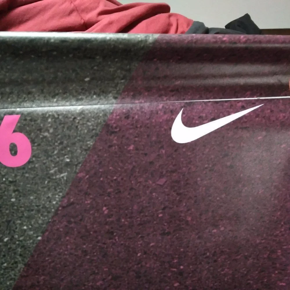 Nike Lunarglide 6 Promotional Poster Two Sided Vinyl